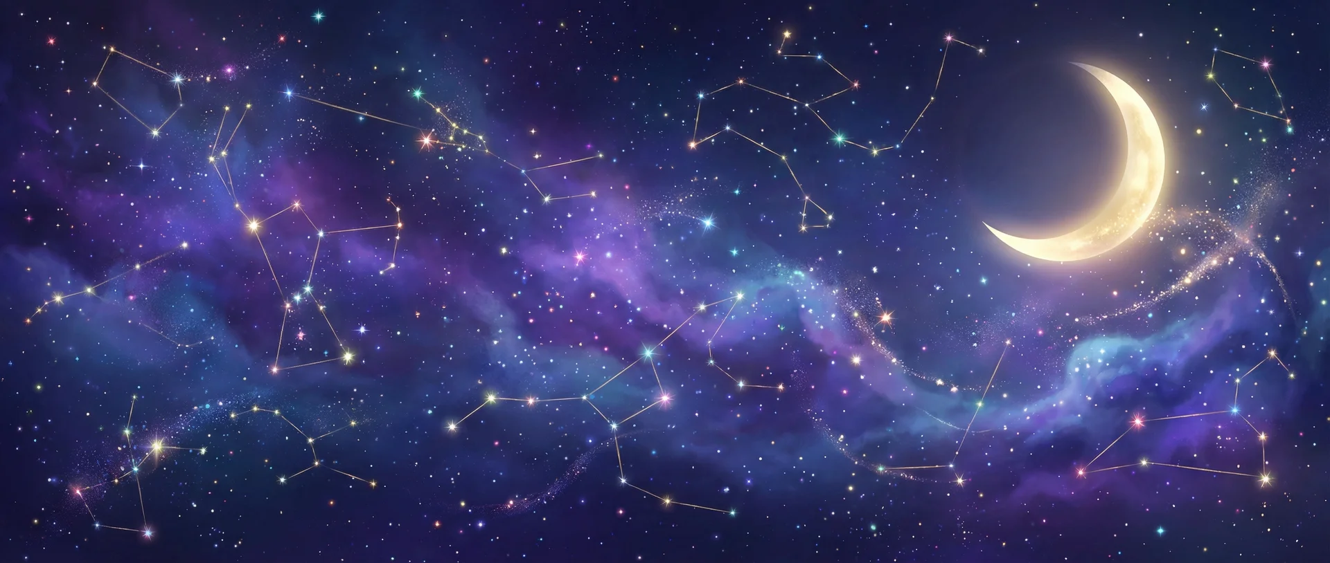星空背景 - 无极磁力官网 | 每日星座运势与塔罗占卜